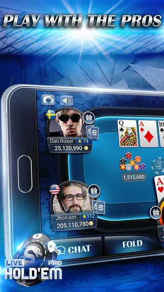 Live Hold’em Pro Poker Capture d'écran 1
