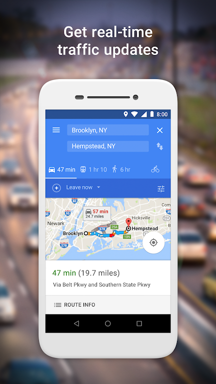 Google Maps Go Capture d'écran 2