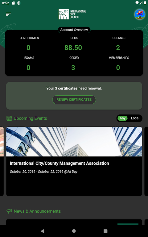myICC by the Code Council 스크린샷 1