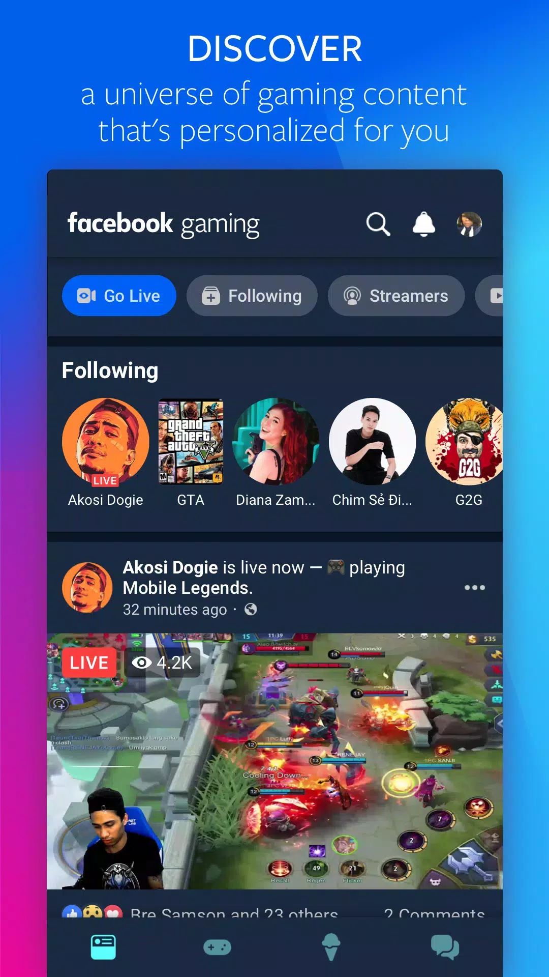 FaÇebook Gaming: Play, Watch, ภาพหน้าจอ 2