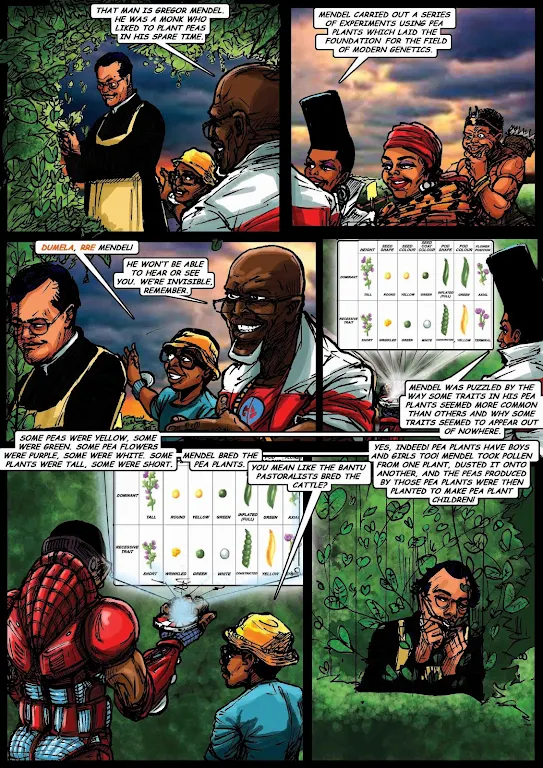 Botswana Baylor Comic Book Setswana Tangkapan skrin 1