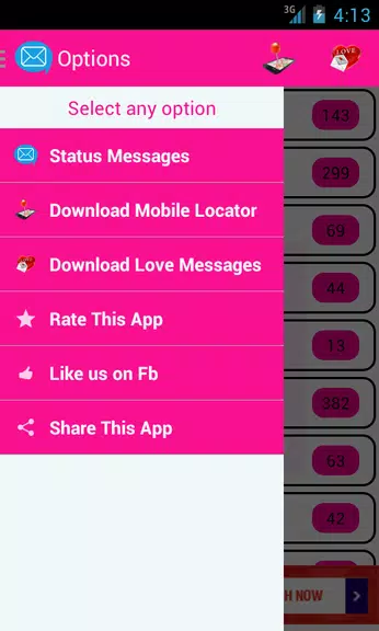 Schermata Status Messages 4