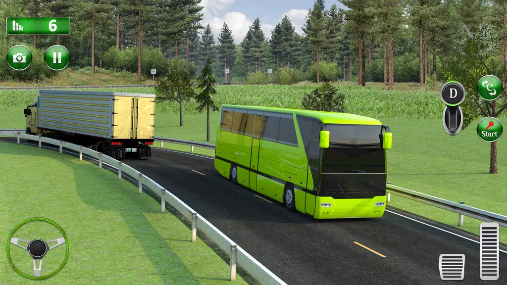 Euro Bus Driving 3D: Bus Games Screenshot 2