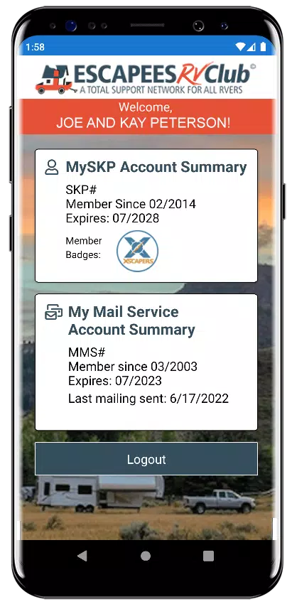 Escapees RV Club Mobile App应用截图第1张