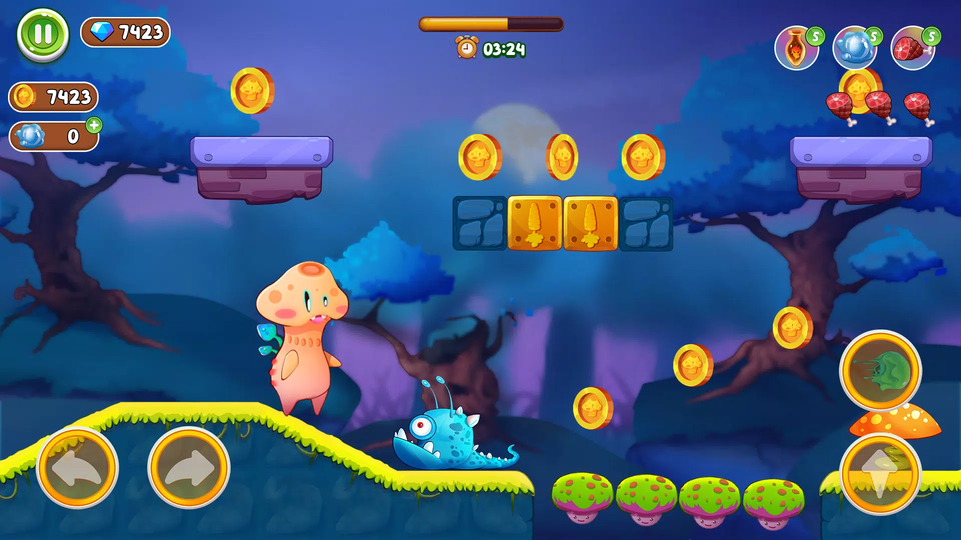 Mushroom War: Legend Adventure Screenshot 3