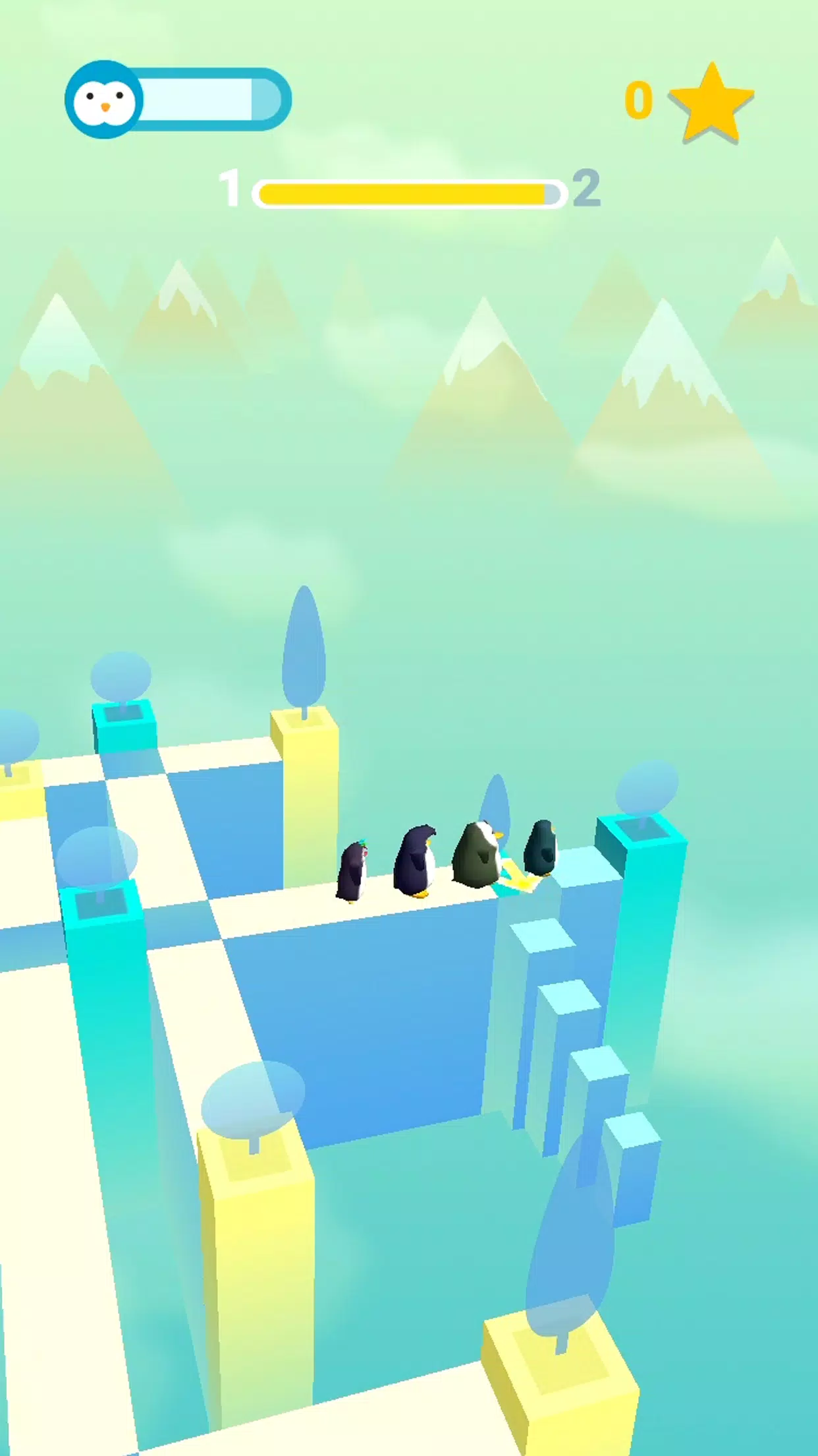 Happy Penguins 3D ဖန်သားပြင်ဓာတ်ပုံ 2