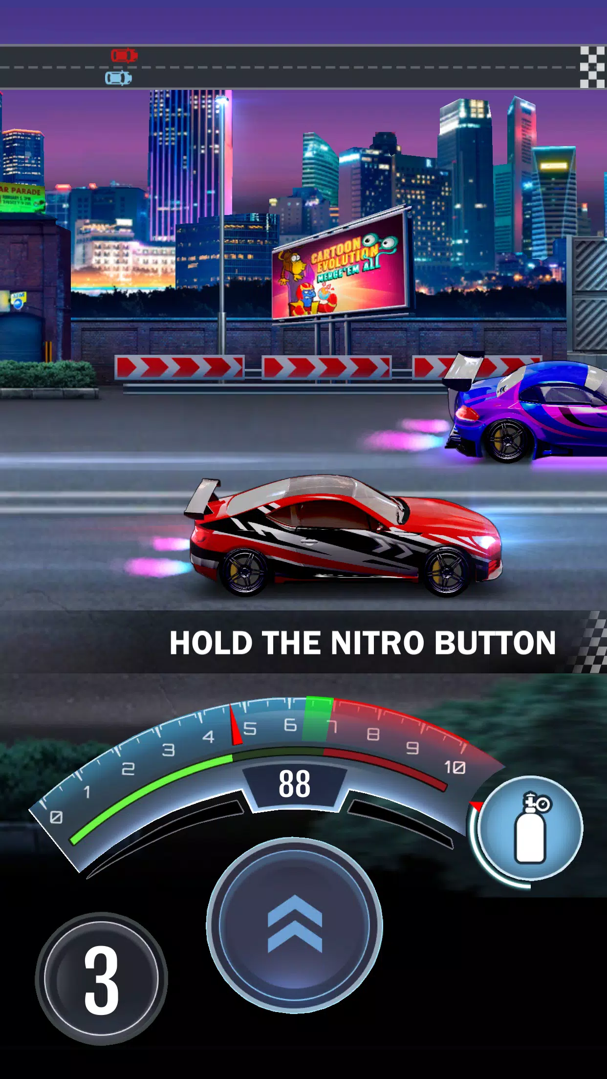 Instant Drag Racing 스크린샷 1