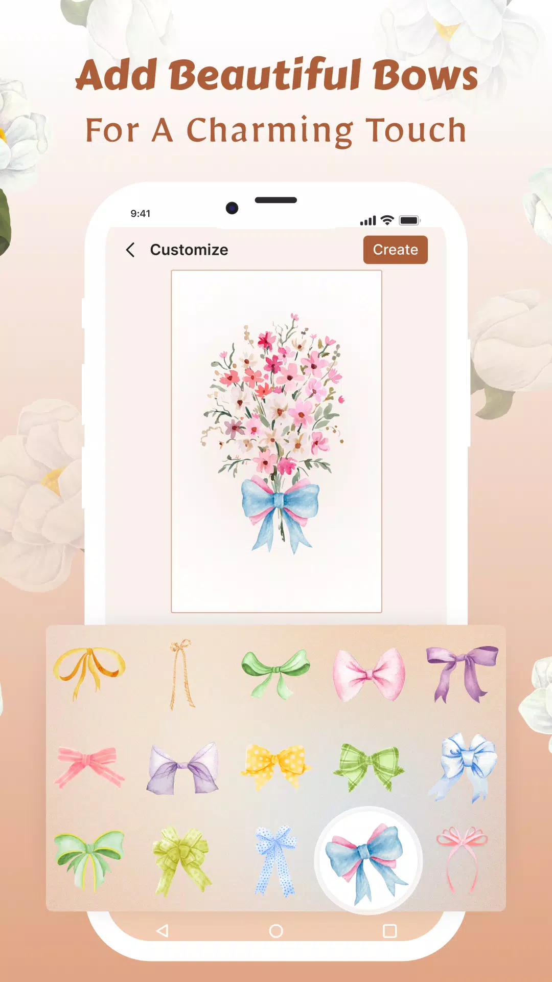 Schermata Flower Language Wallpaper DIY 3