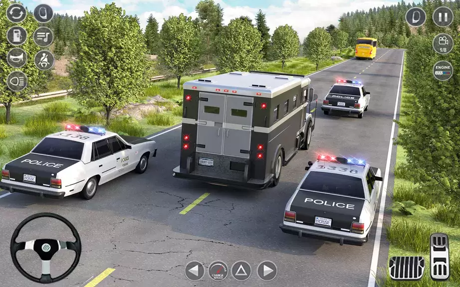 Police Car Driving Games 3D スクリーンショット 2