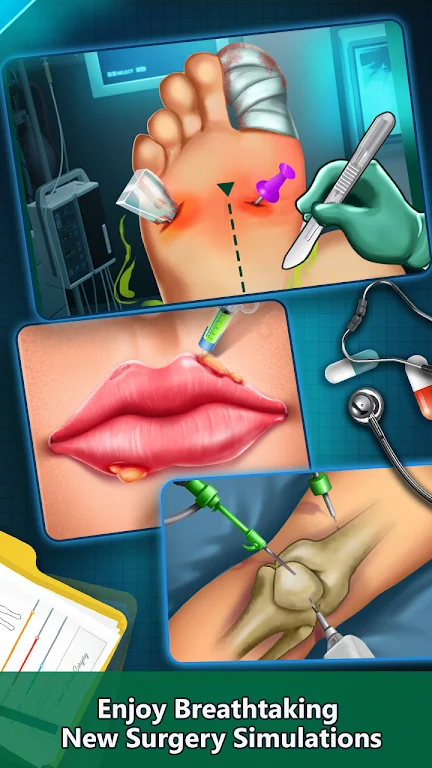 Heart Surgery Doctor Game Ekran Görüntüsü 3