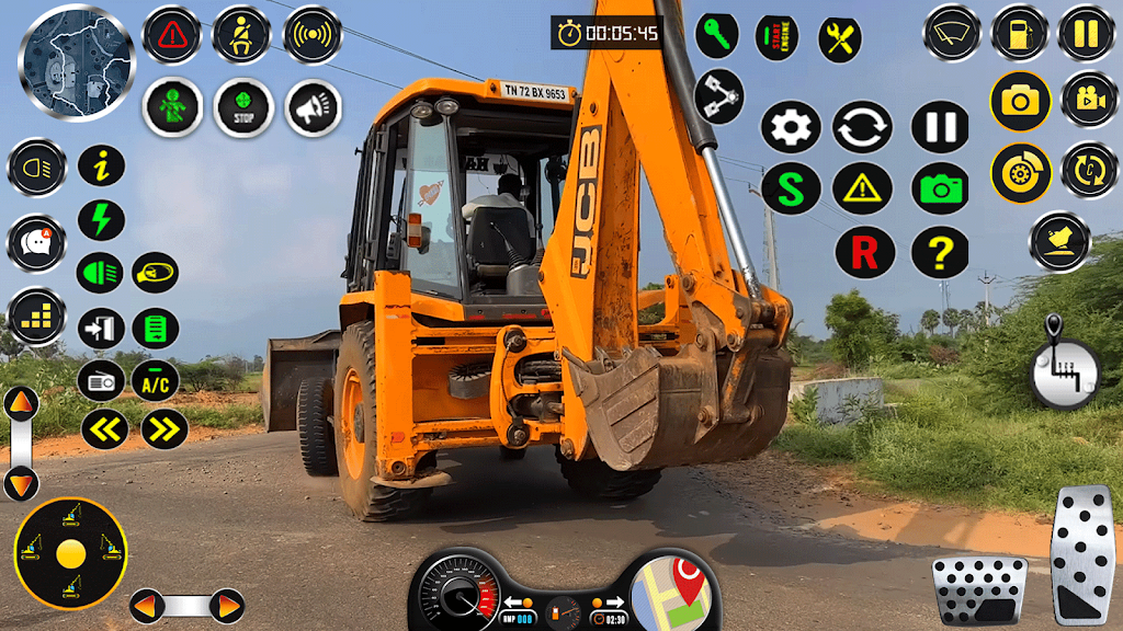 Real City JCB Construction 3D Schermafbeelding 2