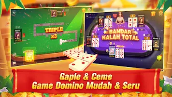 Domino QiuQiu 99 QQ Gaple Slot স্ক্রিনশট 2