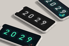 Flip clock & floating widget Screenshot 3