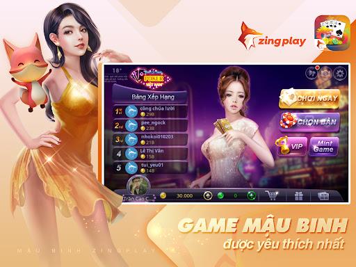 Poker VN ZingPlay ( Mậu Binh) স্ক্রিনশট 1