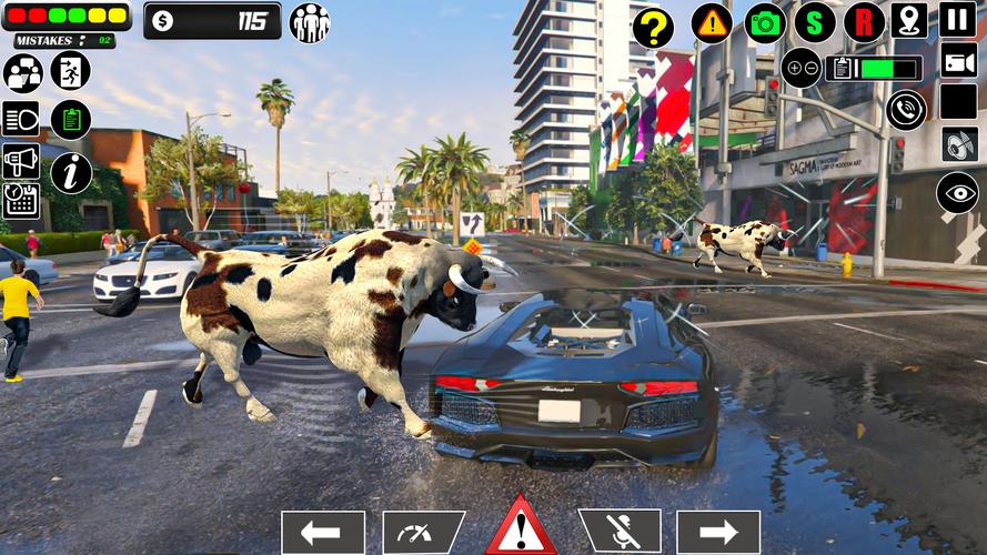 Wild Battle Craft: Bull Fight Captura de pantalla 3