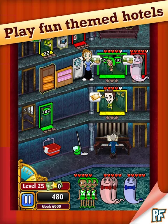 Hotel Dash Tangkapan skrin 3