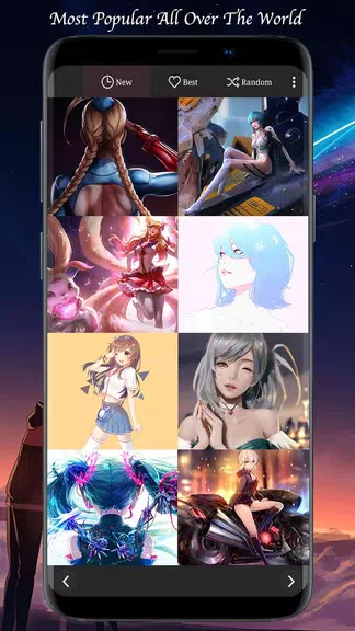 Sexy Anime Girls HD 4K Wallpapers(Manga Comic) Скриншот 3