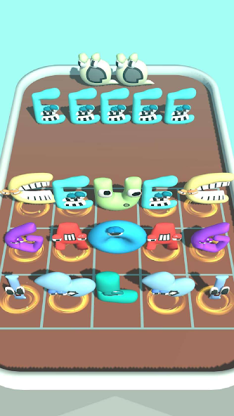 Merge Alphabet: Lord Run Mod Tangkapan skrin 1