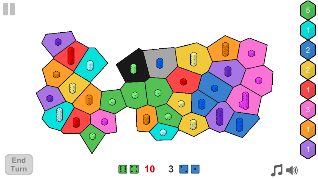 Dice Warfare スクリーンショット 1