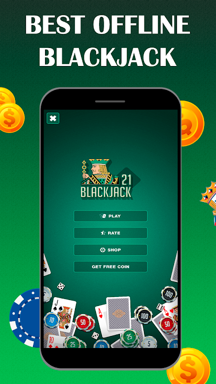 Royal Blackjack 21 Schermafbeelding 1