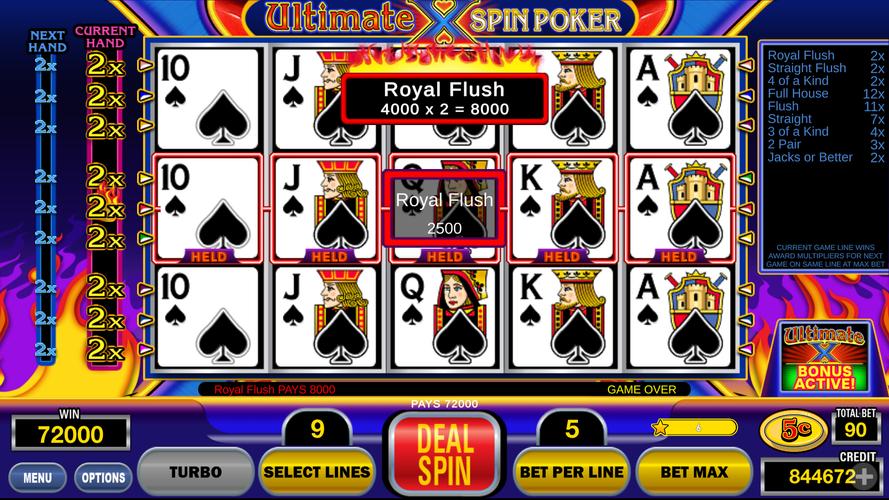 Spin Poker™ Casino Video Slots Tangkapan skrin 2