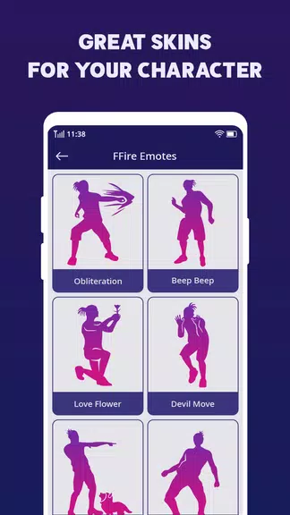 Emotes Happymod - iMotes Tangkapan skrin 1