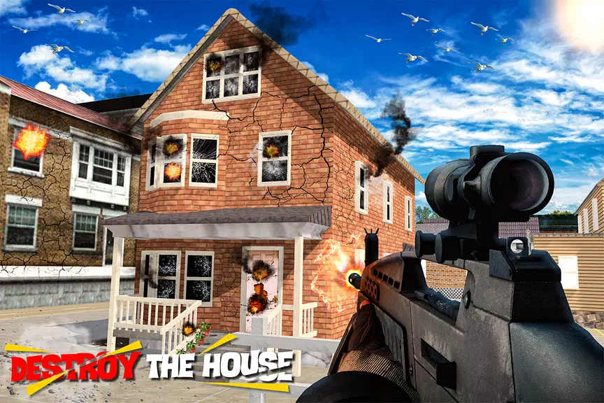 Destroy City Destruction Games ဖန်သားပြင်ဓာတ်ပုံ 1