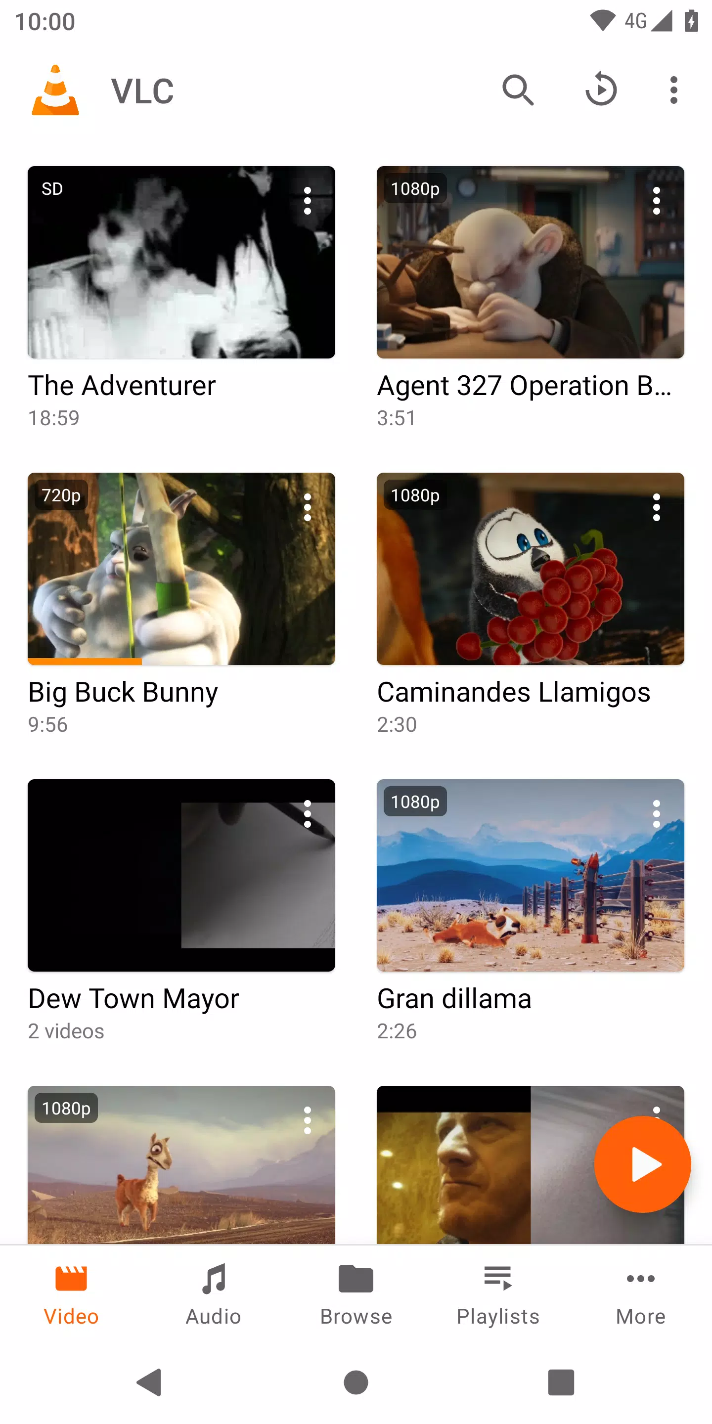VLC for Android Captura de pantalla 1