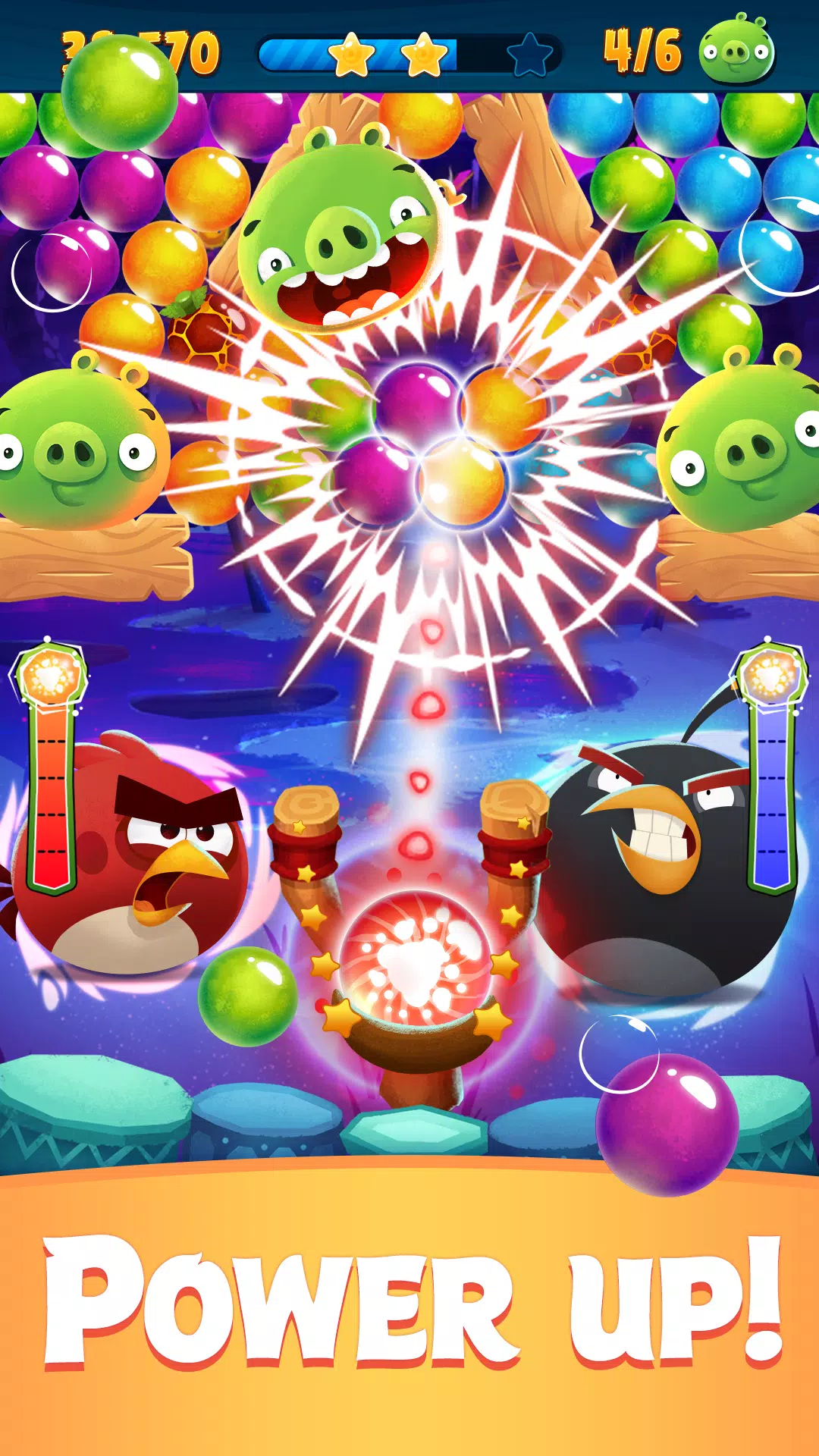 Angry Birds POP Bubble Shooter應用截圖第4張