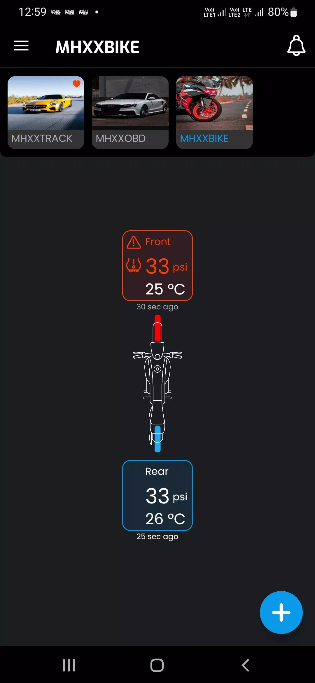 SMART TYRE CAR & BIKE Screenshot 2