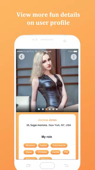 Kinky Dating App for BDSM, Kink & Fetish Tangkapan skrin 3