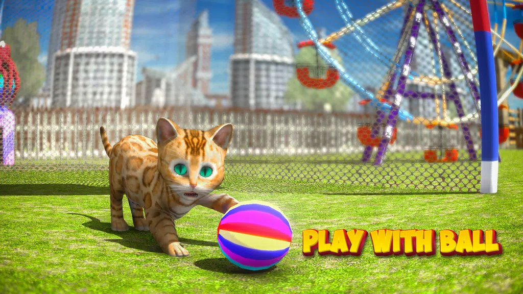 Kitten Game Pet Cat Simulator Capture d'écran 4