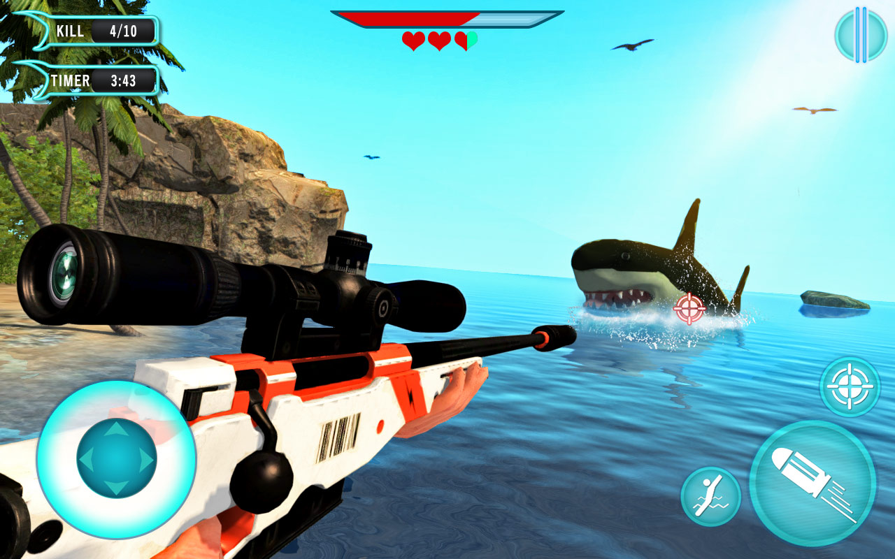 Hunt Wild Shark Simulator स्क्रीनशॉट 2