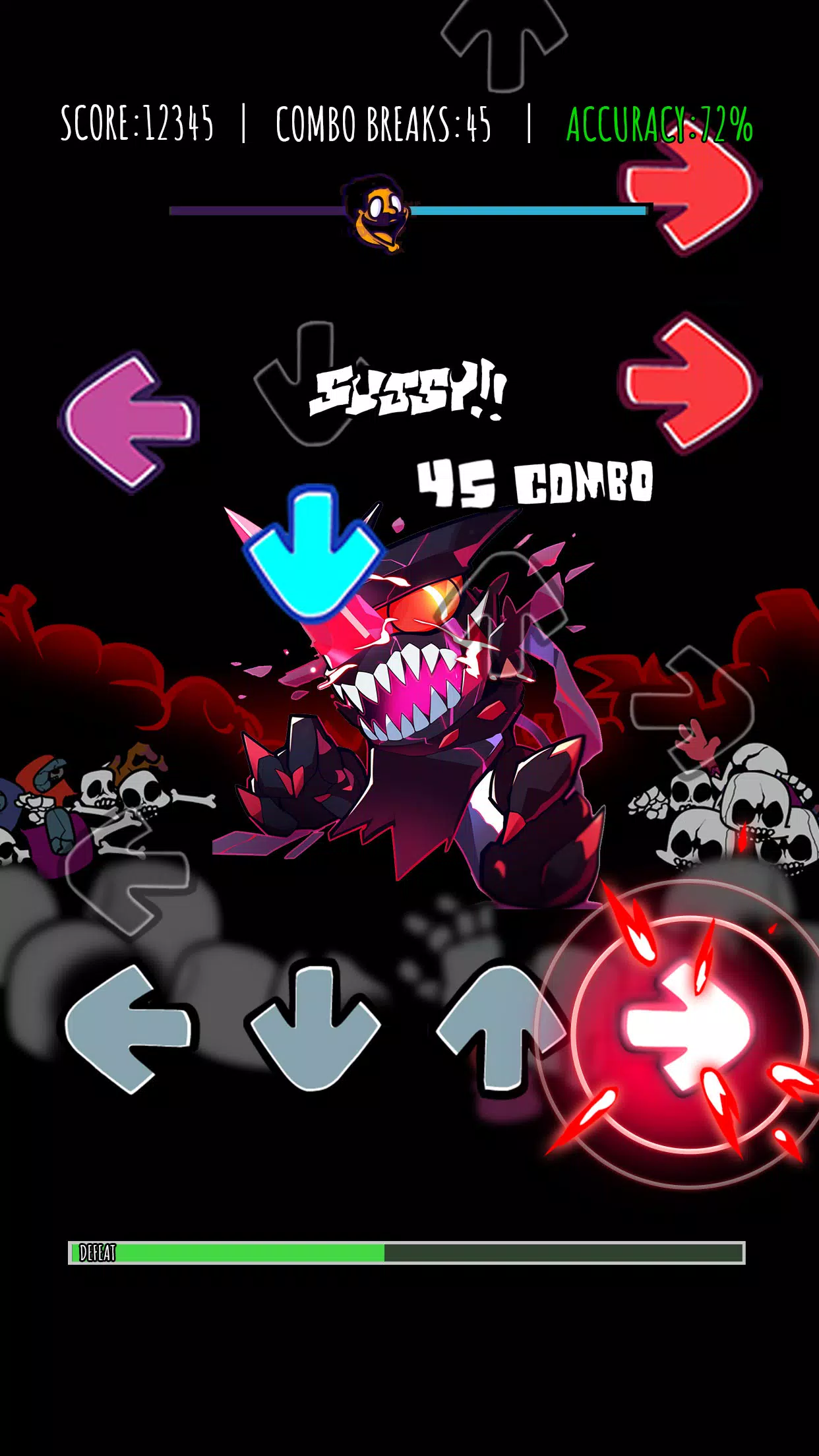 Music Rhythm Battle Night Screenshot 4