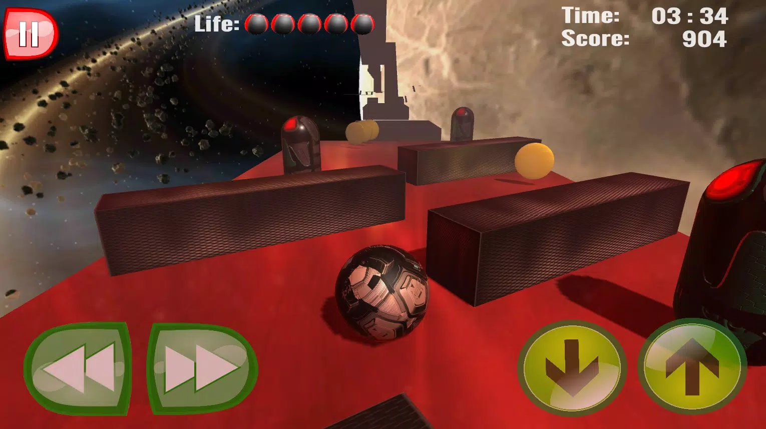 Space Ball: Balance Game Capture d'écran 1