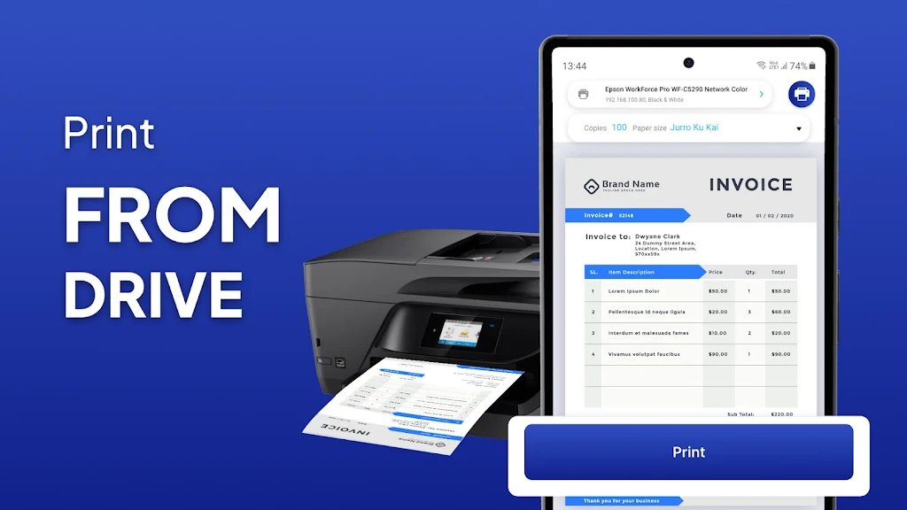 Mobile Printer: Print & Scan Screenshot 3