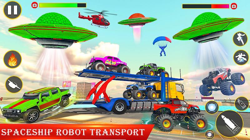 Spaceship Robot Transform Game Tangkapan skrin 2