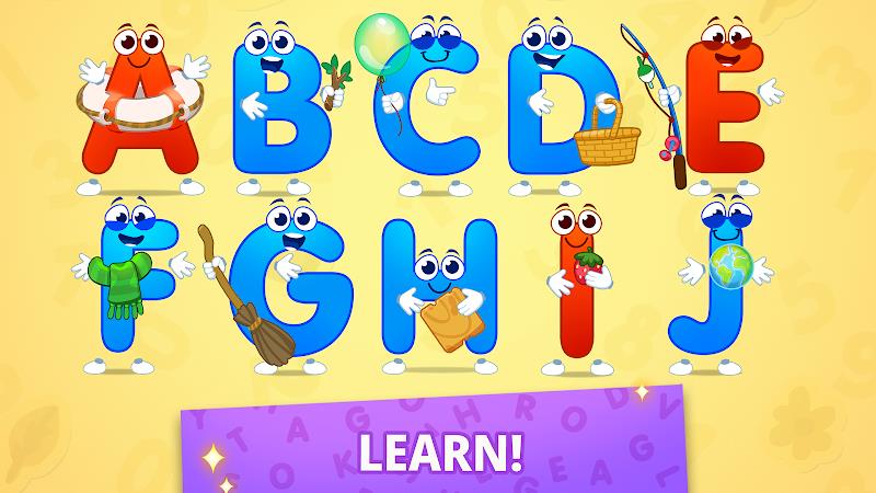 ABC kids! Alphabet, letters Tangkapan skrin 3