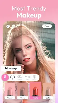 YouCam Makeup - Selfie Editor Tangkapan skrin 1