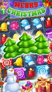 Candy Christmas Match 3 ဖန်သားပြင်ဓာတ်ပုံ 1