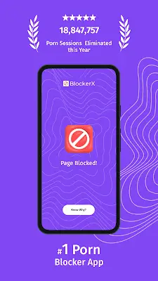 Schermata BlockerX: Porn Blocker/ NotFap 1