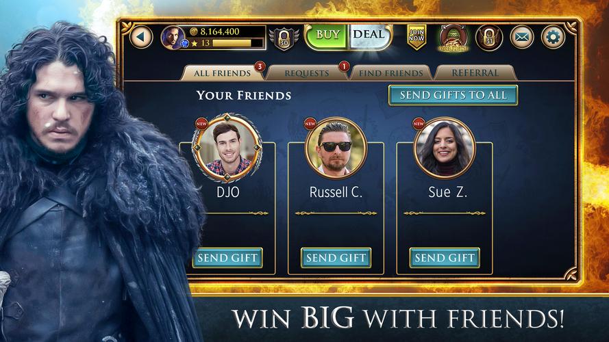 Game of Thrones Slots Casino Скриншот 4