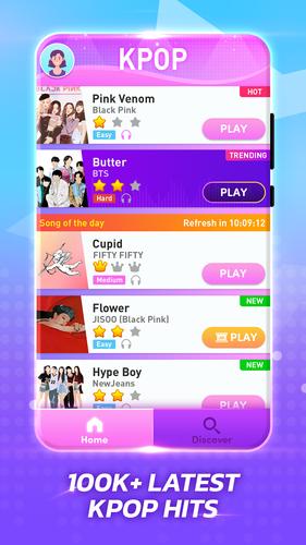 Kpop Piano Star 스크린샷 2