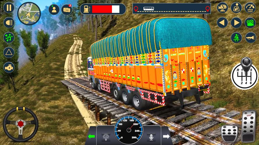 Indian Truck Drive Lorry Games Screenshot 4