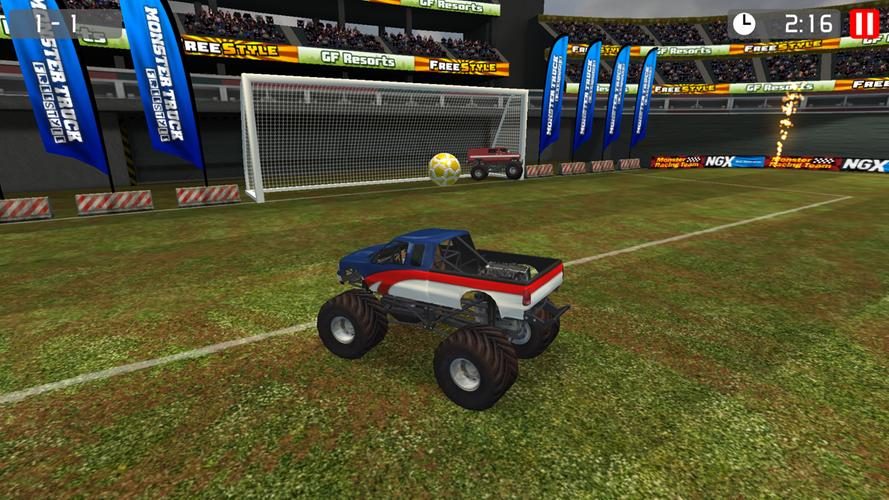 Monster Truck Soccer Capture d'écran 3