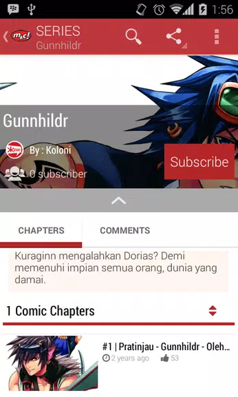 M&C! Digital Comics Captura de pantalla 4