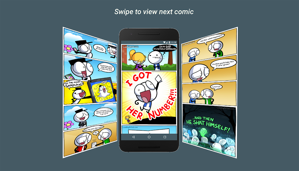 Comicup -Loading Artist Client Captura de pantalla 2