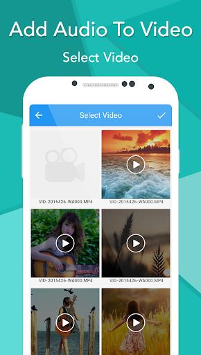 Add Audio To Video 스크린샷 2