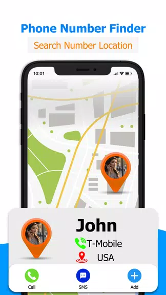 GPS Mobile Number locator App Captura de pantalla 4