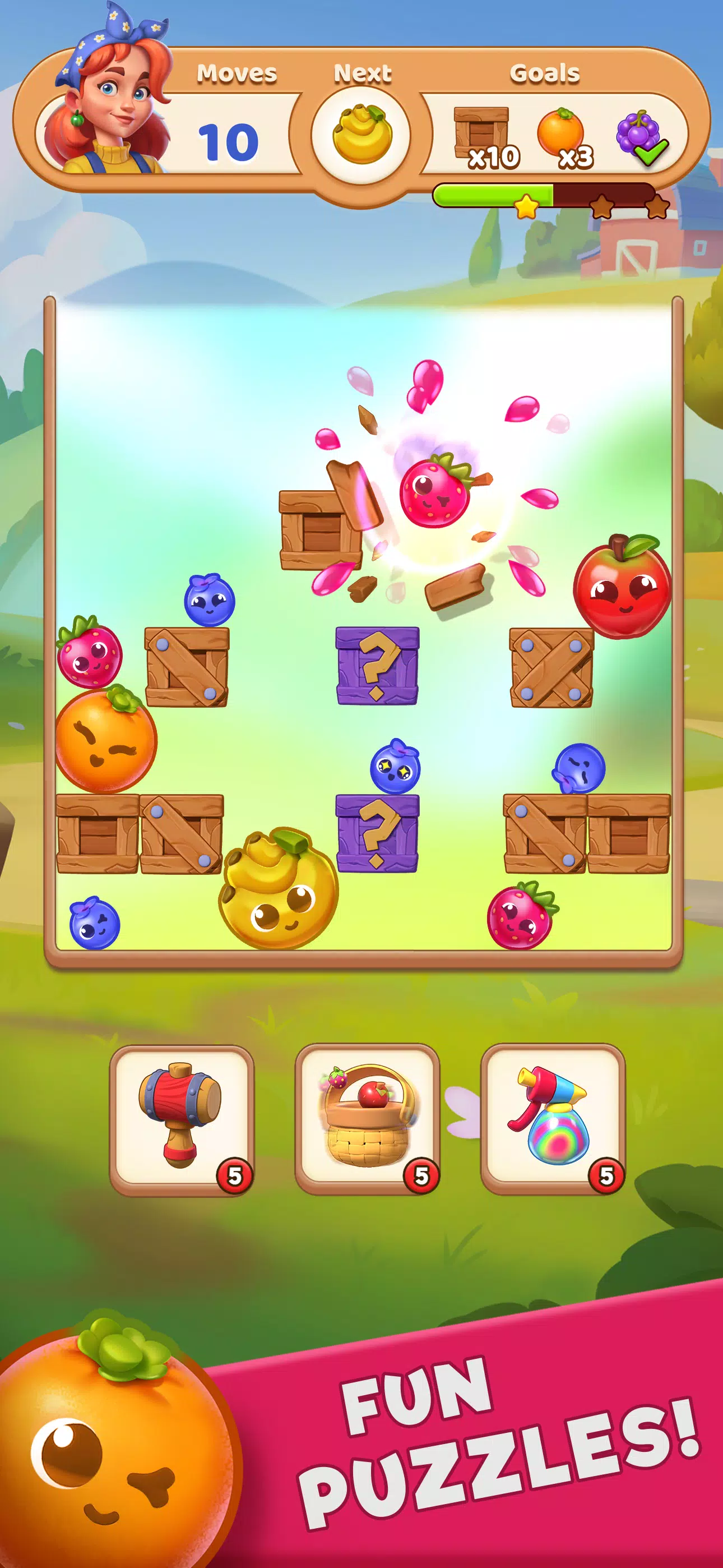 FruitFall! 스크린샷 2